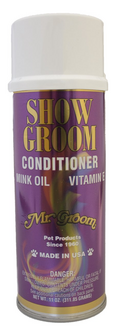 Mr Groom Show Groom Glansspray Met Mink Olie 525 gram