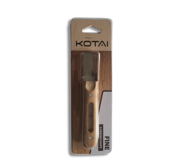 KOTAI stripping knife/Trimmes wooden handle fine