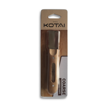 KOTAI stripping knife/Trimmes wooden handle Coarse