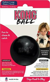 KONG Extreme rubber bal medium.