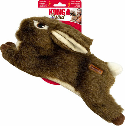 KONG Wild Low Stuff Rabbit medium