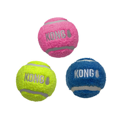 KONG Sport Softies Balls 3pcs Assorti Colors Small