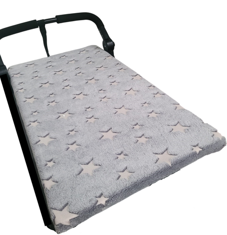 Tafelhoes Stars voor Petstro Buggy voor M,L en XL superzacht Wellnesfleece