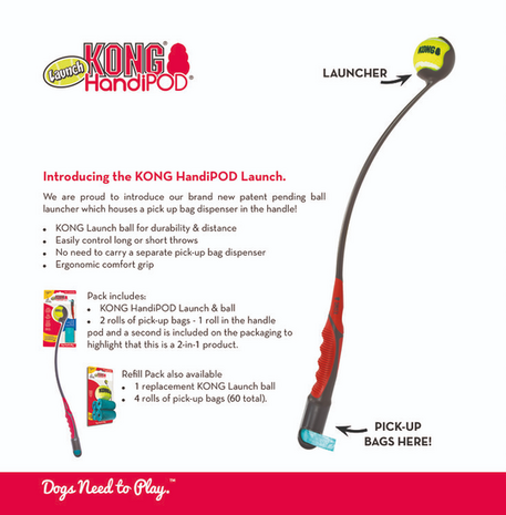 KONG Handipod Ball Launcher