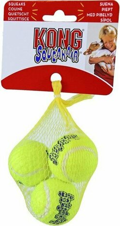 KONG Squeakair Tennisballen 3pcs XS