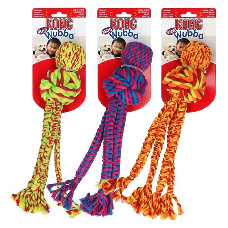 KONG Wubba Weaves Rope Large 