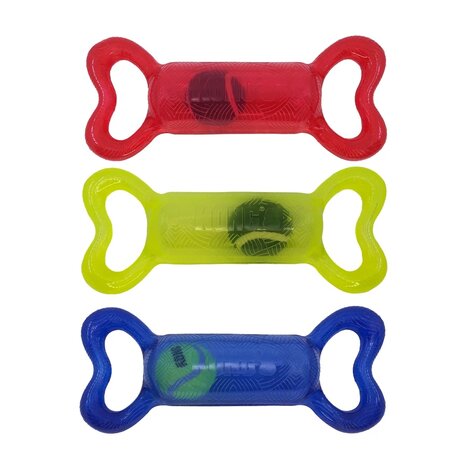 KONG Jumbler Tug Assorti Colors S/M