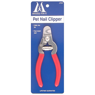 Millers forge nail shop clipper with safety stop